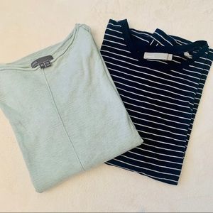 3/$25 Vince top bundle, 1 long sleeve, 1 sh sleeve